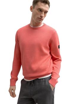 Ecoalf Tailalf Knit Man Coral