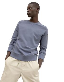 Ecoalf Berjaalf Sweatshirt Man Smokey Blue