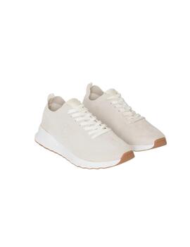 Ecoalf Princealf Knit Sneakers Man Off White