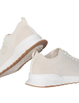 Ecoalf Princealf Knit Sneakers Man Off White