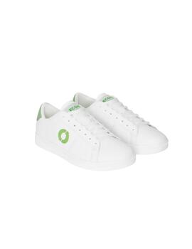 Ecoalf Wimbledonalf Sneakers Man Off White/ Green