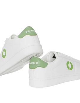 Ecoalf Wimbledonalf Sneakers Man Off White/ Green