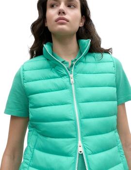 Ecoalf Sinkaalf Vest Woman Peppermint