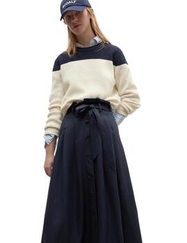 Ecoalf Kiokoalf Skirt Woman Deep Navy