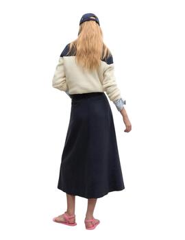 Ecoalf Kiokoalf Skirt Woman Deep Navy