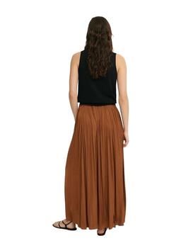Ecoalf Megumialf Skirt Woman Caramel