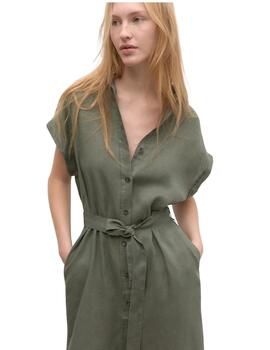 Ecoalf Amatistaalf Dress Woman Olive