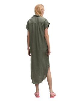 Ecoalf Amatistaalf Dress Woman Olive