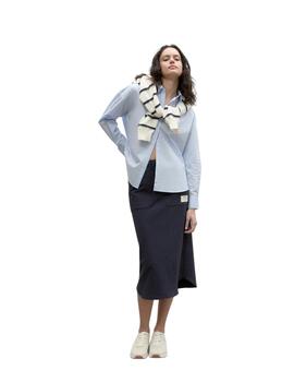 Ecoalf Nanaalf Shirt Woman Sky Blue
