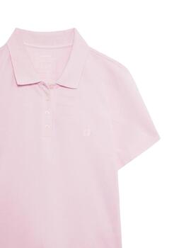 Ecoalf Anconaalf Polo Woman Blush Pink