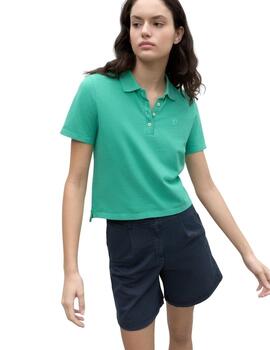 Ecoalf Anconaalf Polo Woman Peppermint