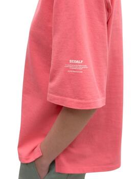 Ecoalf Fiberalf T-Shirt Woman Framboise