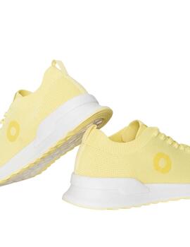 Ecoalf Princealf Knit Sneakers Woman Lemonade