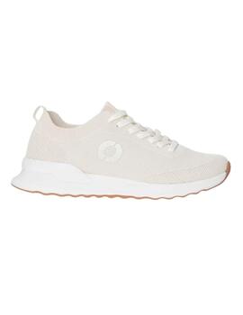 Ecoalf Princealf Knit Sneakers Woman Off White