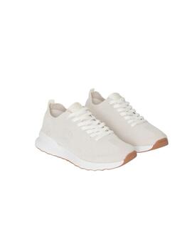 Ecoalf Princealf Knit Sneakers Woman Off White