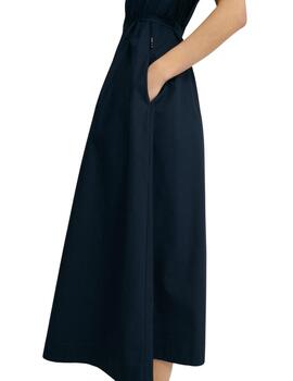 Ecoalf Cobaltalf Dress Woman Deep Navy