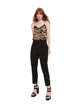 Lola Casademunt Pantalon Chino Negro