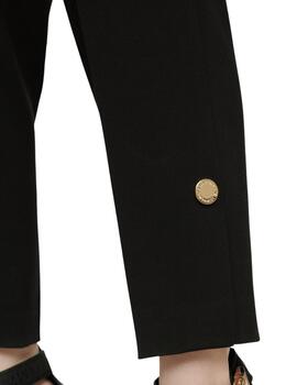 Lola Casademunt Pantalon Chino Negro