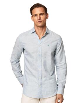 Hackett Shirt White/Green