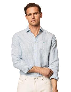 Hackett Shirt White/Green