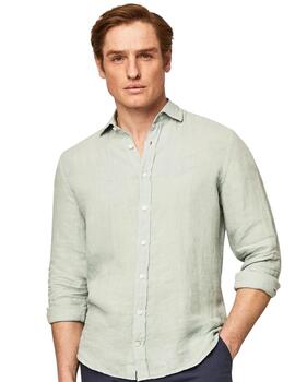 Hackett Shirt Duck Egg