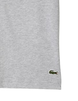 Lacoste Tee-Shirt Argent Chine