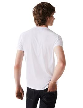 Lacoste Tee-Shirt Blanc