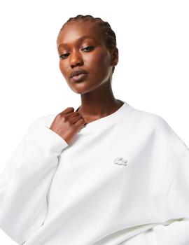 Lacoste Sweatshirt Blanc