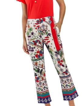 Alba Conde Pantalon Multicolor