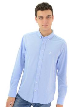 Camisa Gant Oxford Clásica Azul Hombre