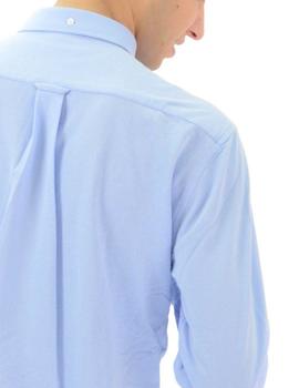 Camisa Gant Oxford Clásica Azul Hombre