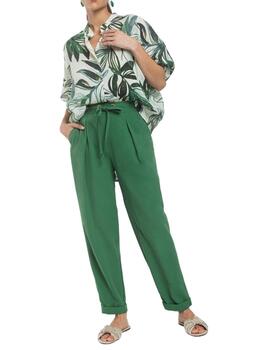 Alba Conde Pantalon Verde