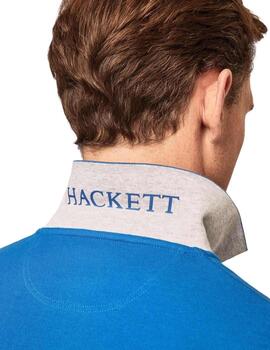 Hackett S/S Polo Bleu