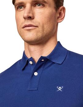 Hackett S/S Polo Blue Sky