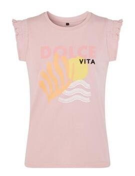 Naf Naf Camiseta Mc Rose Boho
