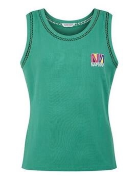 Naf Naf Camiseta Sm Vert Tige