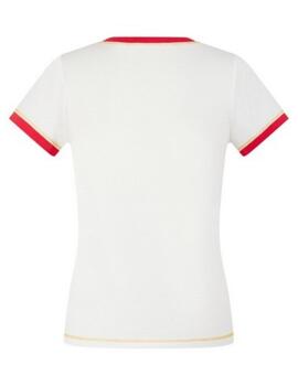 Naf Naf Camiseta Mc Ecru