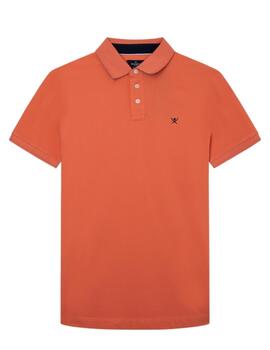 Hackett S/S Polo Coral