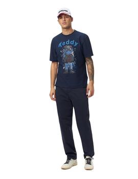 Blauer Camiseta T-Shirt Manica Corta Blu
