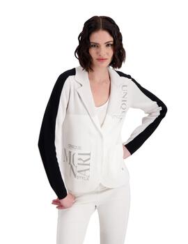 Monari Jacket Strickblazer Off-White