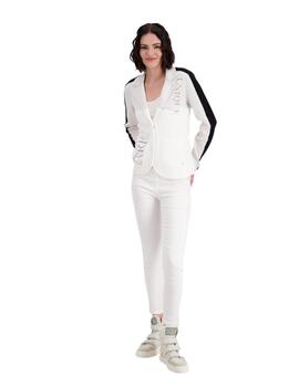 Monari Jacket Strickblazer Off-White