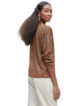 Lola Casademunt Cardigan Punto Toffee