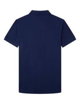 Hackett S/S Polo Navy