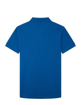 Hackett S/S Polo Bleu