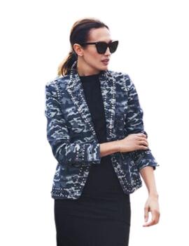 The Extreme Collection Blazer Americana Print Anne