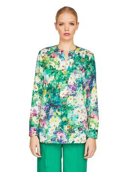 Mirto  Blusa Mujer M/L Estampado