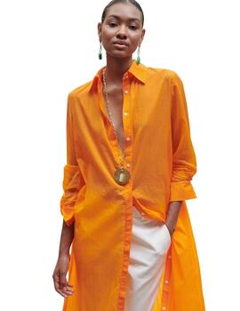 Lola Casademunt Camisola Larga Naranja