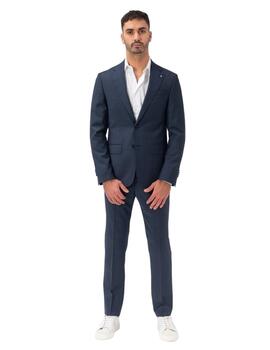 Etiem Traje Slim Fit, 2Bot.Pan.S/P-Cuadro Gales Az