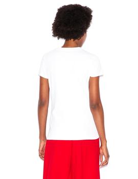 Camiseta Armani Exchange Optic White Mujer