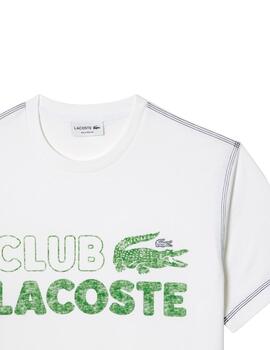 Lacoste Tee-Shirt Blanc